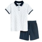 Cool Club, Komplet chłopięcy, Koszulka polo z krótkim rękawem, Szorty, mix