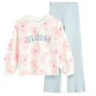 Cool Club, Komplet dziewczęcy, Bluza, Legginsy, flare, prążkowane, mix