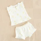 Cool Club, Komplet dziewczęcy, Bluzka z krótkim rękawem, Szorty, biały