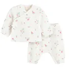 Cool Club, Komplet dziewczęcy, Kaftanik, Półśpiochy, biały