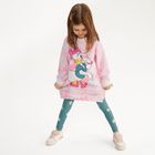 Cool Club, Komplet dziewczęcy, Sukienka dresowa z długim rękawem, Legginsy, mix, Disney