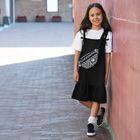Cool Club, Komplet dziewczęcy, Sukienka na ramiączka, T-shirt, mix