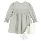 Cool Club, Komplet dziewczęcy, Sukienka z długim rękawem, Rajstopy, mix