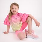 Cool Club, Komplet dziewczęcy, T-shirt, Legginsy kolarki, mix