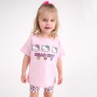 Cool Club, Komplet dziewczęcy, T-shirt, Szorty, mix, Hello Kitty