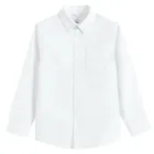 Cool Club, Koszula chłopięca z długim rękawem, regular, biała