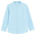 Cool Club, Koszula chłopięca z długim rękawem, regular, niebieska