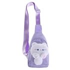 Cool Club, Kot, plecak na jedno ramię, fioletowy