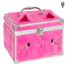 Cool Club, Kotek, kuferek pluszowy na zamek, różowy