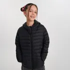 Cool Club, Kurtka dziewczęca z kapturem, czarna