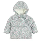 Cool Club, Kurtka dziewczęca z kapturem, ocieplana, miętowa