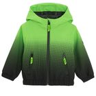 Cool Club, Kurtka softshell chłopięca z kapturem, zielono-czarna