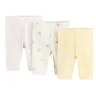 Cool Club, Legginsy dziewczęce 3/4, prążkowane, mix, zestaw, 3 szt.