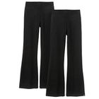 Cool Club, Legginsy dziewczęce, flare, czarne, zestaw, 2 szt.