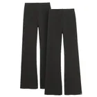 Cool Club, Legginsy dziewczęce, flare, czarne, zestaw, 2 szt.