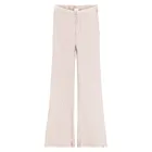 Cool Club, Legginsy dziewczęce, flare, prążkowane, różowe