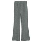 Cool Club, Legginsy dziewczęce, flare, prążkowane, srebrne