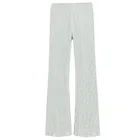 Cool Club, Legginsy dziewczęce, flare, prążkowane, szare