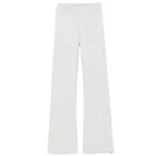 Cool Club, Legginsy dziewczęce, flare, prążkowane, szare