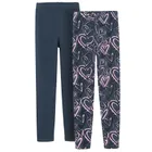 Cool Club, Legginsy dziewczęce, granatowe, zestaw, 2 szt.