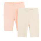 Cool Club, Legginsy dziewczęce, kolarki, mix, zestaw, 2 szt.