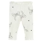 Cool Club, Legginsy dziewczęce, prążkowane, białe
