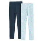 Cool Club, Legginsy dziewczęce, prążkowane, mix, zestaw, 2 szt.