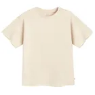 Cool Club, Luźny t-shirt dziewczęcy, beżowy