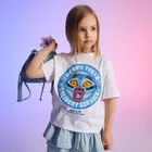 Cool Club, Luźny t-shirt dziewczęcy, biały, K-Pop Demon Hunters