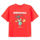 Cool Club, Luźny t-shirt dziewczęcy, czerwony, Brawl Stars