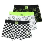 Cool Club, Majtki bokserki chłopięce, mix, SmileyWorld, zestaw, 3 szt.