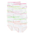 Cool Club, Majtki figi dziewczęce, białe, zestaw, 10 szt.