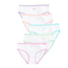 Cool Club, Majtki figi dziewczęce, białe, zestaw, 5 szt.