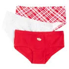 Cool Club, Majtki szorty dziewczęce, mix, zestaw, 3 szt.