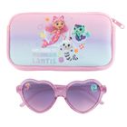 Cool Club, Okulary przeciwsłoneczne dziewczęce, Etui, różowe, Koci Domek Gabi