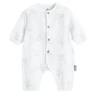 Cool Club, Pajac chłopięcy, muślinowy, biały, Dumbo