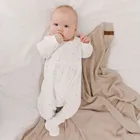 Cool Club, Pajac dziewczęcy, ażurowy, biały