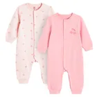 Cool Club, Pajac dziewczęcy, różowy, zestaw, 2 szt.