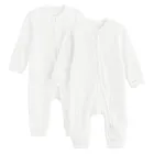 Cool Club, Pajac niemowlęcy, bawełna organiczna, biały, zestaw, 2 szt.