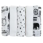 Cool Club, Pieluchy tetrowe niemowlęce, białe, 70-70 cm, zestaw, 5 szt.