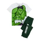 Cool Club, Piżama chłopięca, biało-zielona, Hulk, Marvel Super Heroes