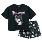 Cool Club, Piżama dziewczęca, czarna, Kuromi