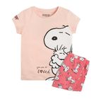 Cool Club, Piżama dziewczęca, różowa, Snoopy