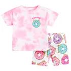 Cool Club, Piżama dziewczęca, różowo-biała