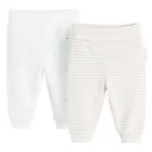 Cool Club, Półśpiochy dziewczęce, białe, zestaw, 2 szt.