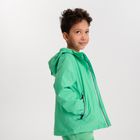 Cool Club, Przeciwdeszczowa kurtka chłopięca z kapturem, zielona
