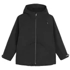 Cool Club, Przeciwdeszczowa kurtka dziewczęca z kapturem, czarna