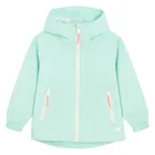 Cool Club, Przeciwdeszczowa kurtka dziewczęca z kapturem, turkusowa