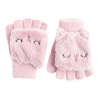 Cool Club, Rękawiczki dziewczęce bez palców, różowe