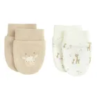 Cool Club, Rękawiczki niedrapki niemowlęce, mix, zestaw, 2 szt.